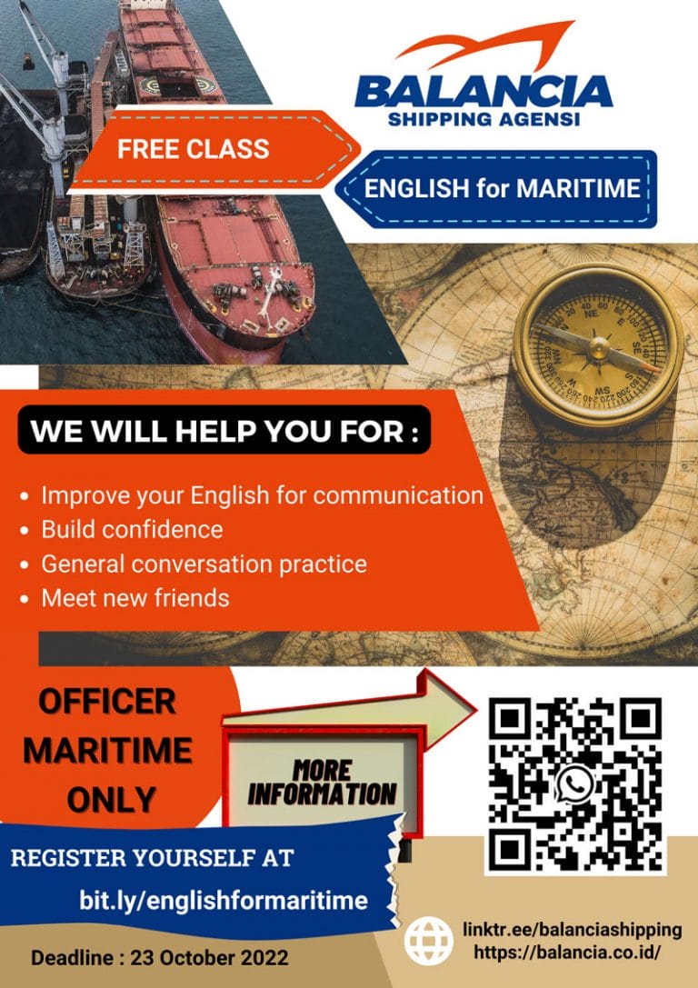MARITIME ENGLISH CLASS 
