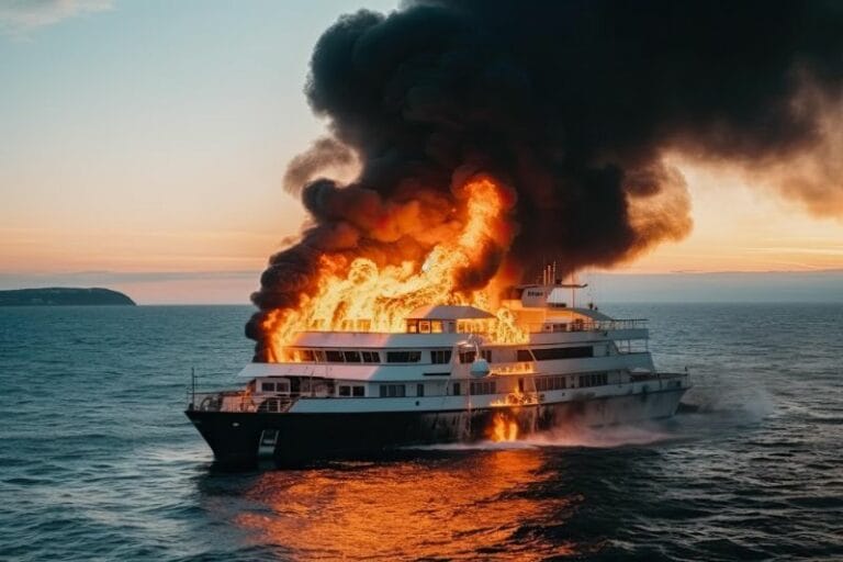 cargo fire