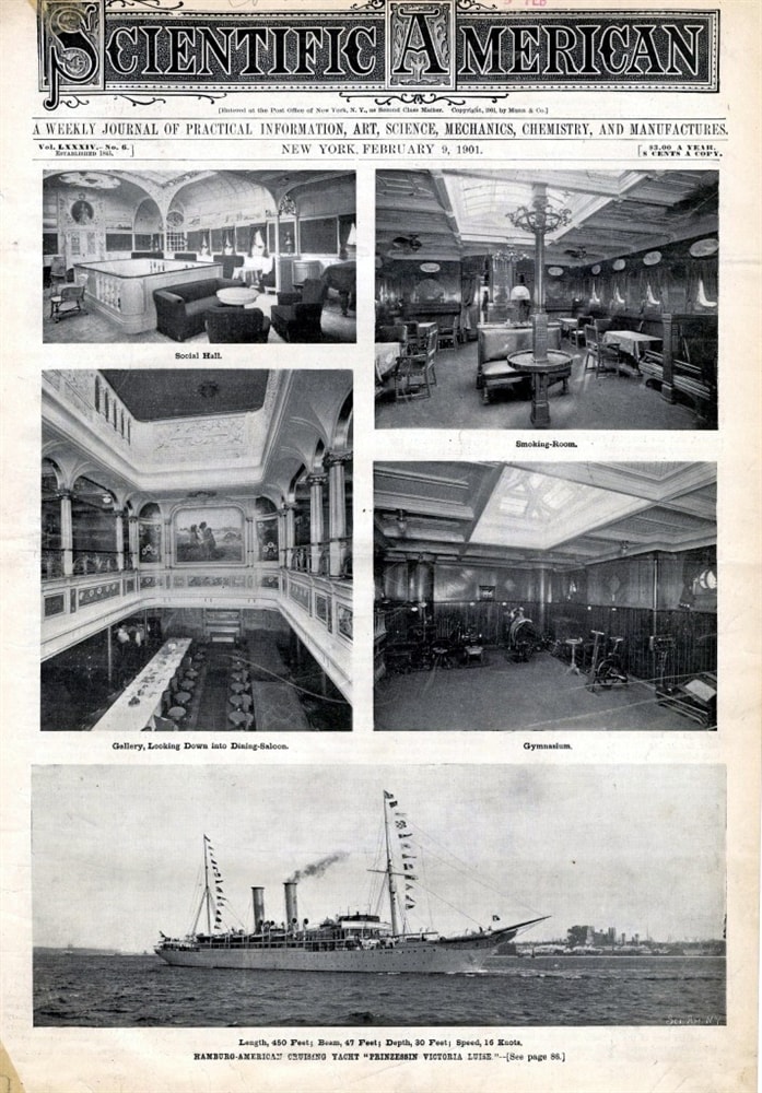 Sailing Into History: Unveiling the Prinzessin Victoria Luise – The World's First Cruise Ship 2 prinzessin victoria luise