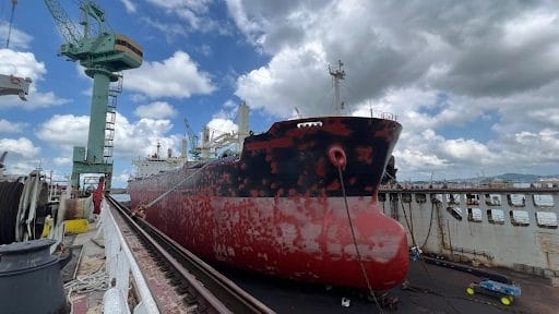 Dry Docking Preparation for Year-End Vessel Upgrades