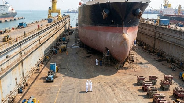 Dry Docking for Vessel Cost Control Early in the Year 8 ship spare - Dry Docking for Vessel Cost Control Early in the Year