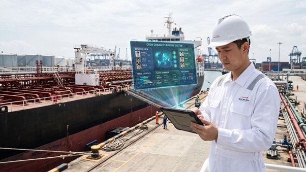 The Role of Technology in Streamlining Crew Changes: An Indonesian Perspective 2 crew change - The Role of Technology in Streamlining Crew Changes: An Indonesian Perspective