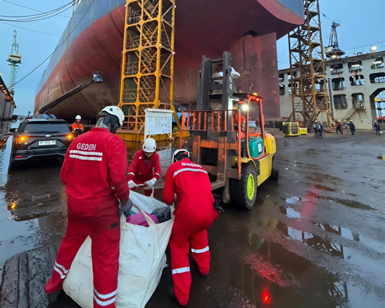 Husbandry services in Indonesia by Balancia Ship Agency